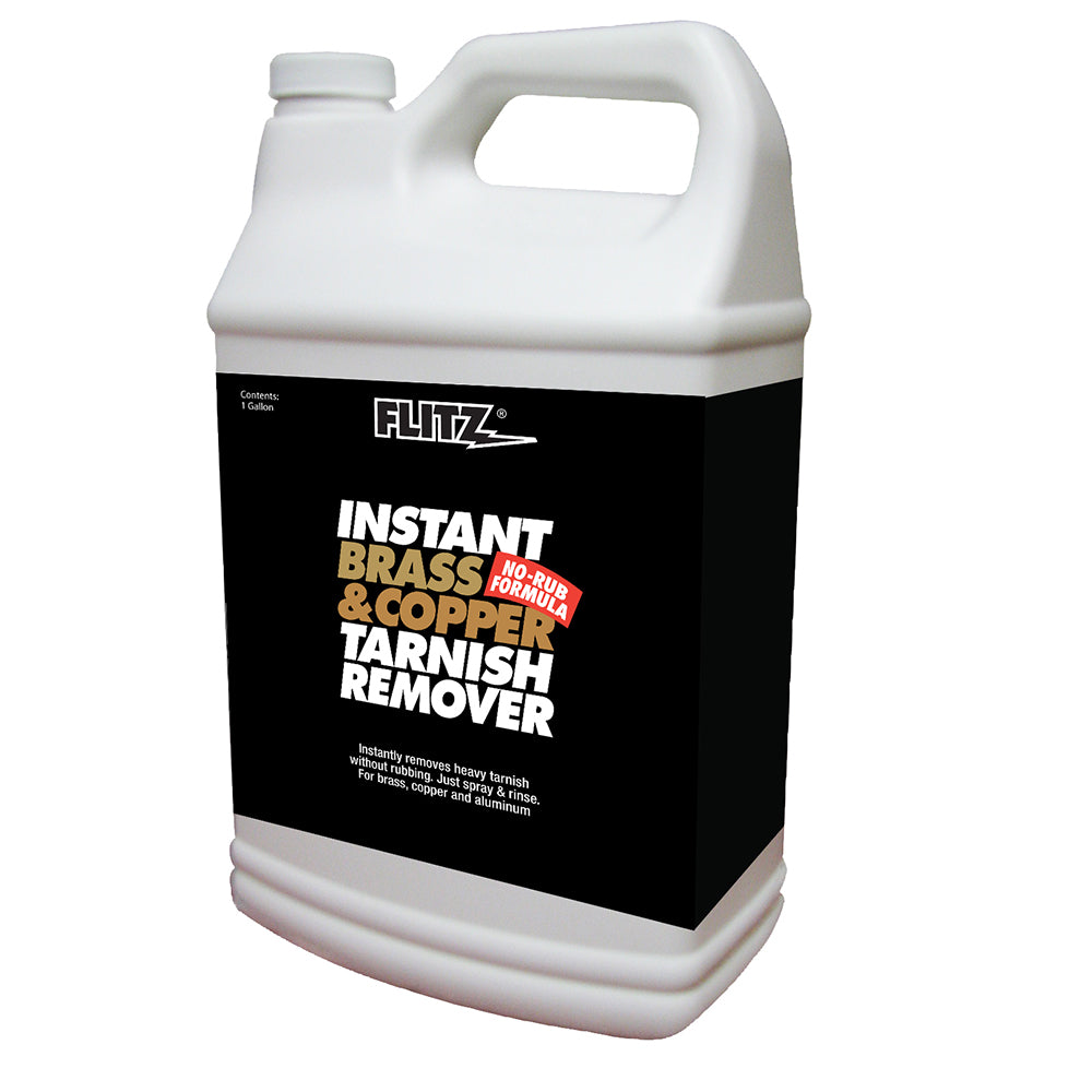 Flitz Instant Brass & Copper Tarnish Remover - 1 Gallon [BC 01810] Boat Outfitting Boat Outfitting | Cleaning Brand_Flitz MAP Restricted From 3rd Party Platforms