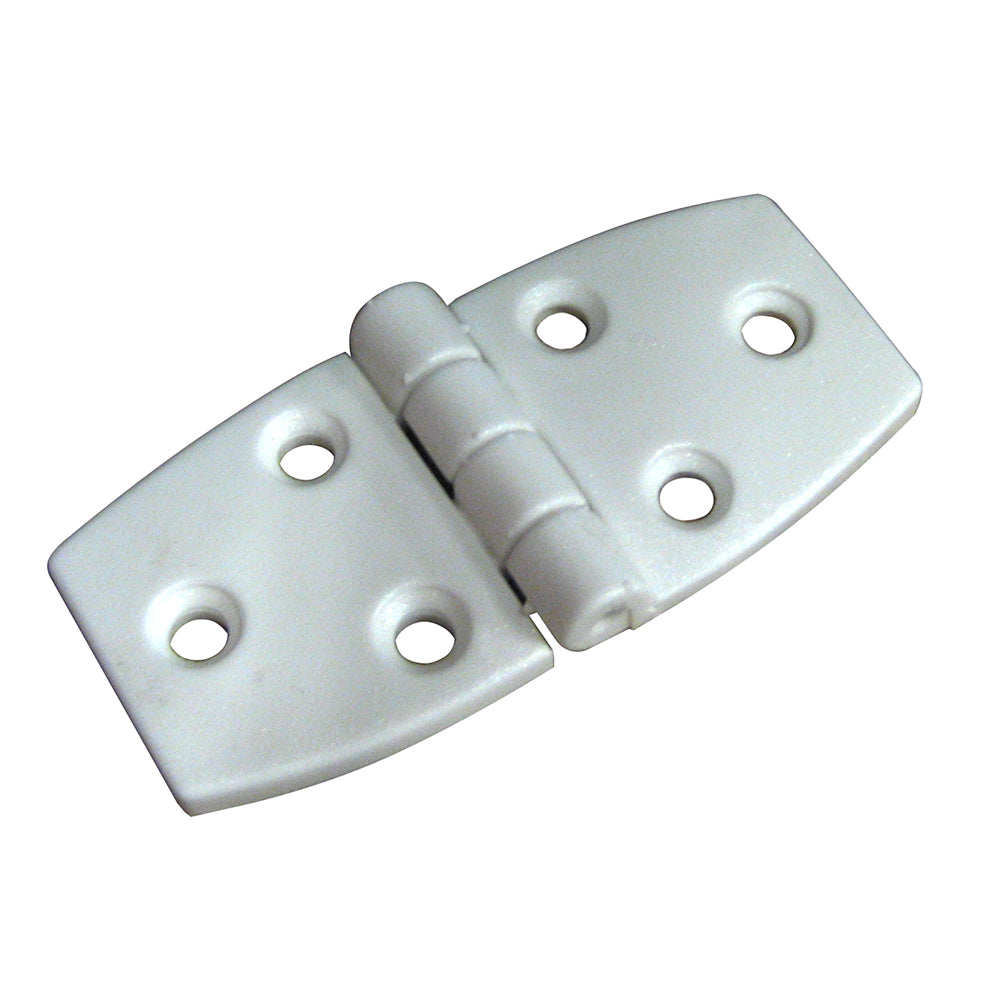 Whitecap Door Hinge - White Nylon - 1-1/2" x 3" [S-3031] 1st Class Eligible Brand_Whitecap Marine Hardware Marine Hardware | Hinges