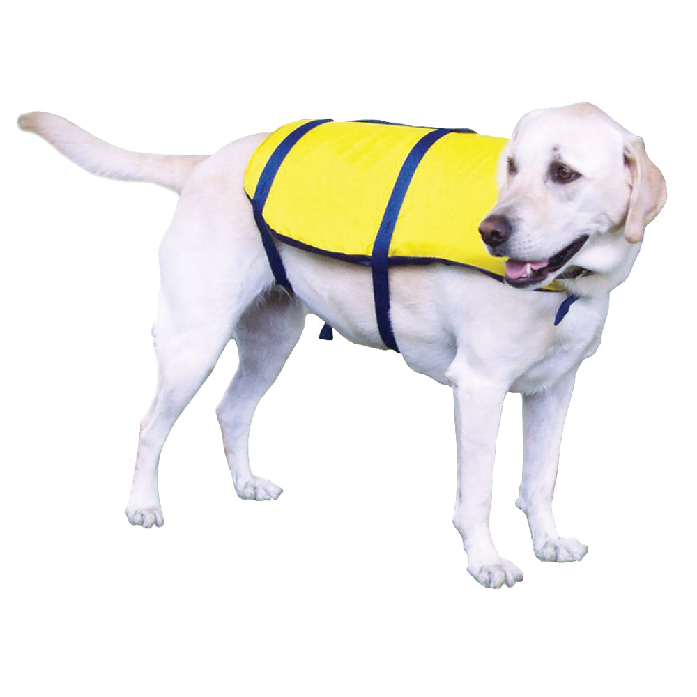 Onyx Nylon Pet Vest - X-Large - Yellow [157000-300-050-12] Brand_Onyx Outdoor Marine Safety Marine Safety | Personal Flotation Devices Outdoor Outdoor | Pet Accessories