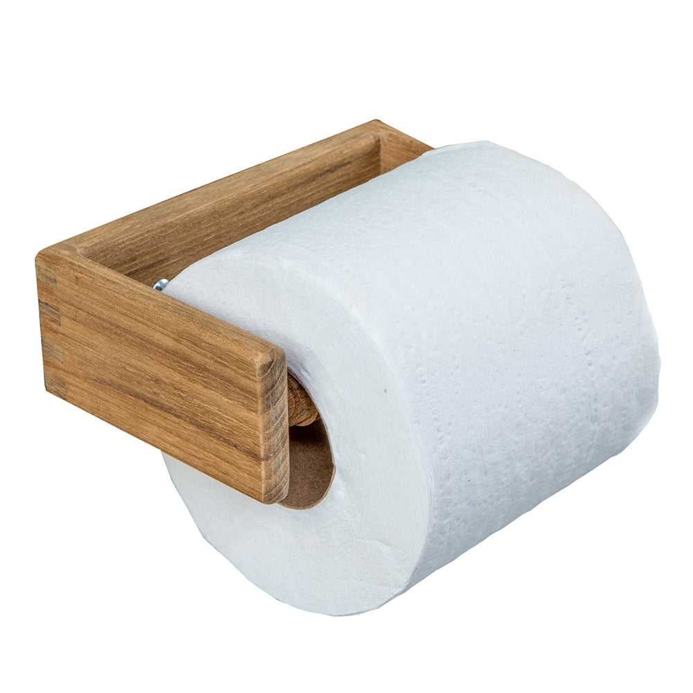 Whitecap Teak Toilet Tissue Rack [62322] 1st Class Eligible Boat Outfitting Boat Outfitting | Deck / Galley Brand_Whitecap Marine Hardware Marine Hardware | Teak