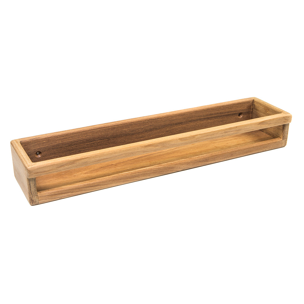 Whitecap Teak Stow Rack [62526] 1st Class Eligible Boat Outfitting Boat Outfitting | Deck / Galley Brand_Whitecap Marine Hardware Marine Hardware | Teak