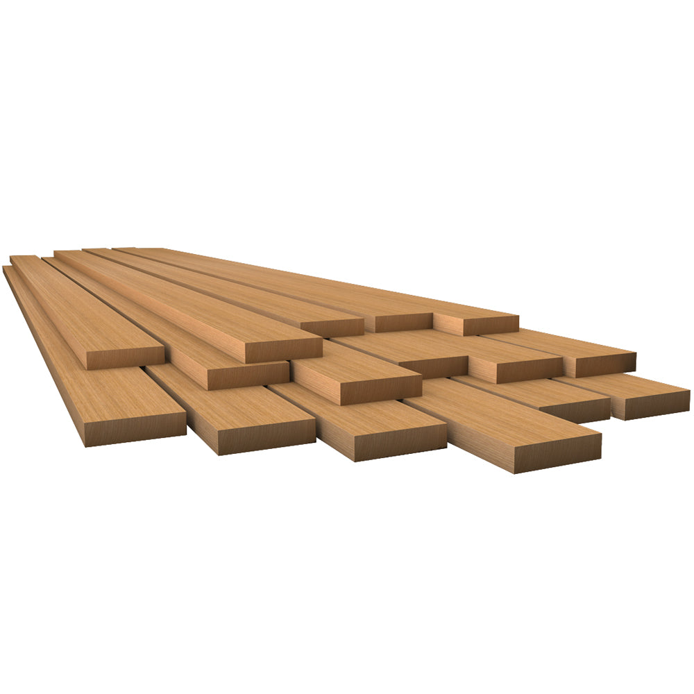 Whitecap Teak Lumber - 1/2" x 1-3/4" x 36" [60812] Brand_Whitecap Marine Hardware Marine Hardware | Teak Lumber