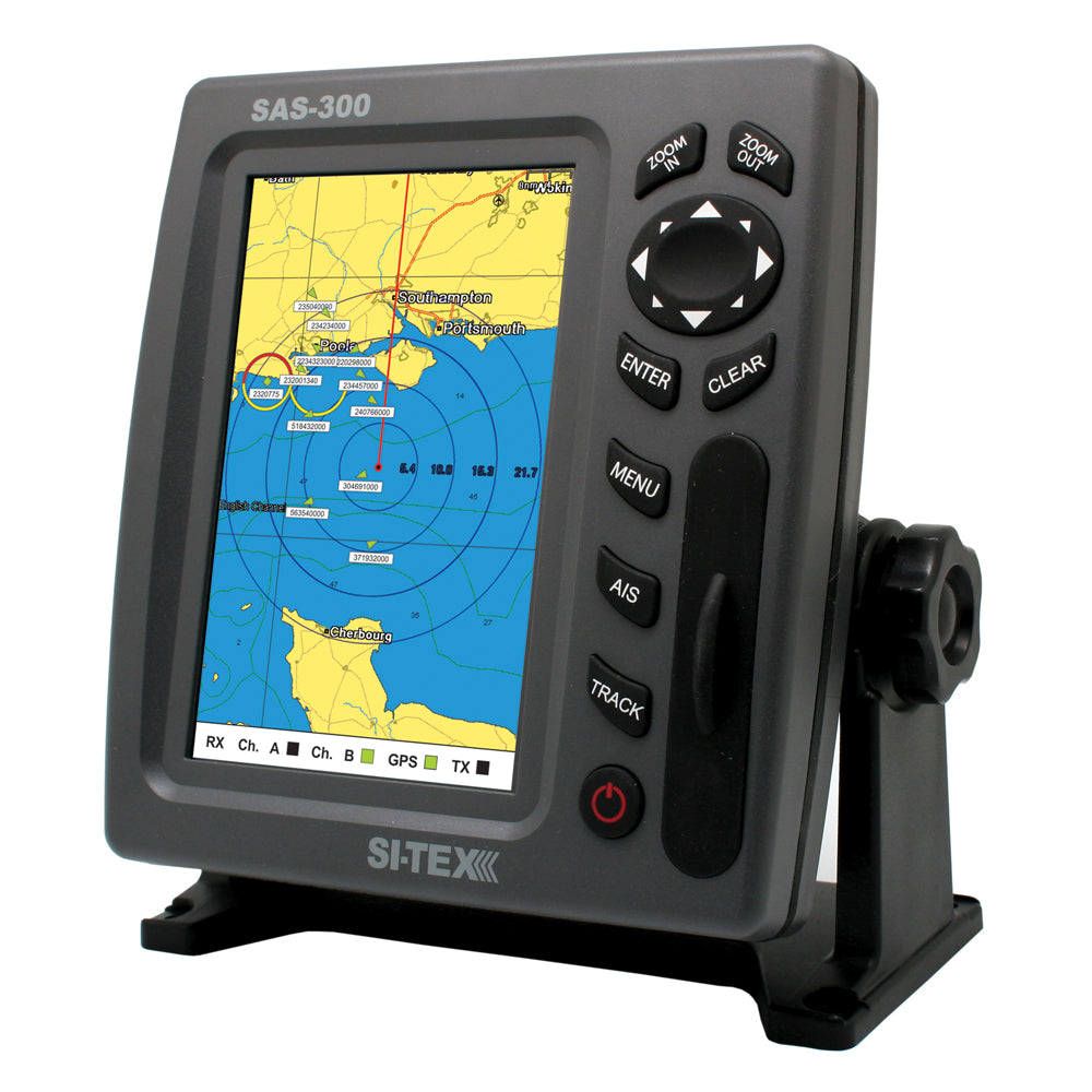 SI-TEX SAS-300 AIS Class B AIS Transceiver w/Internal GPS Antenna [SAS-300-1]
