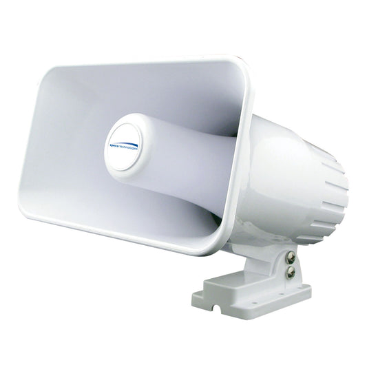 Speco 4" x 6" Weatherproof PA Speaker Horn - White [SPC12RP] Brand_Speco Tech Communication Communication | Hailer Horns
