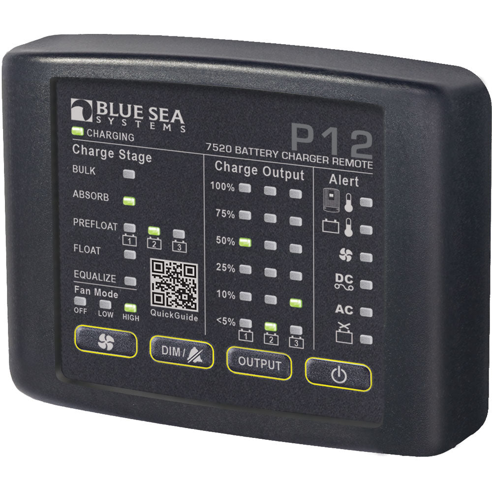 Blue Sea 7520 P12 LED Remote f/Battery Chargers [7520] Brand_Blue Sea Systems Electrical Electrical | Battery Chargers