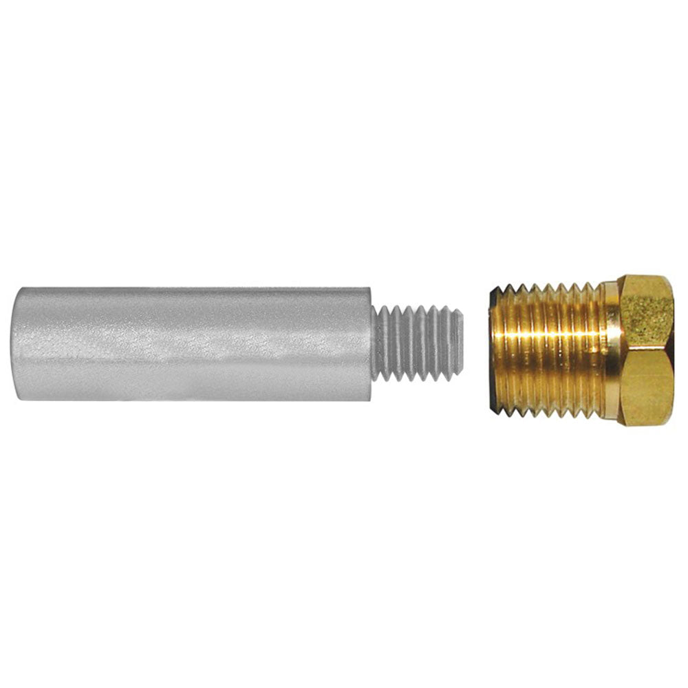 Tecnoseal E4 Pencil Zinc w/Brass Cap [TEC-E4-C] 1st Class Eligible Boat Outfitting Boat Outfitting | Anodes Brand_Tecnoseal