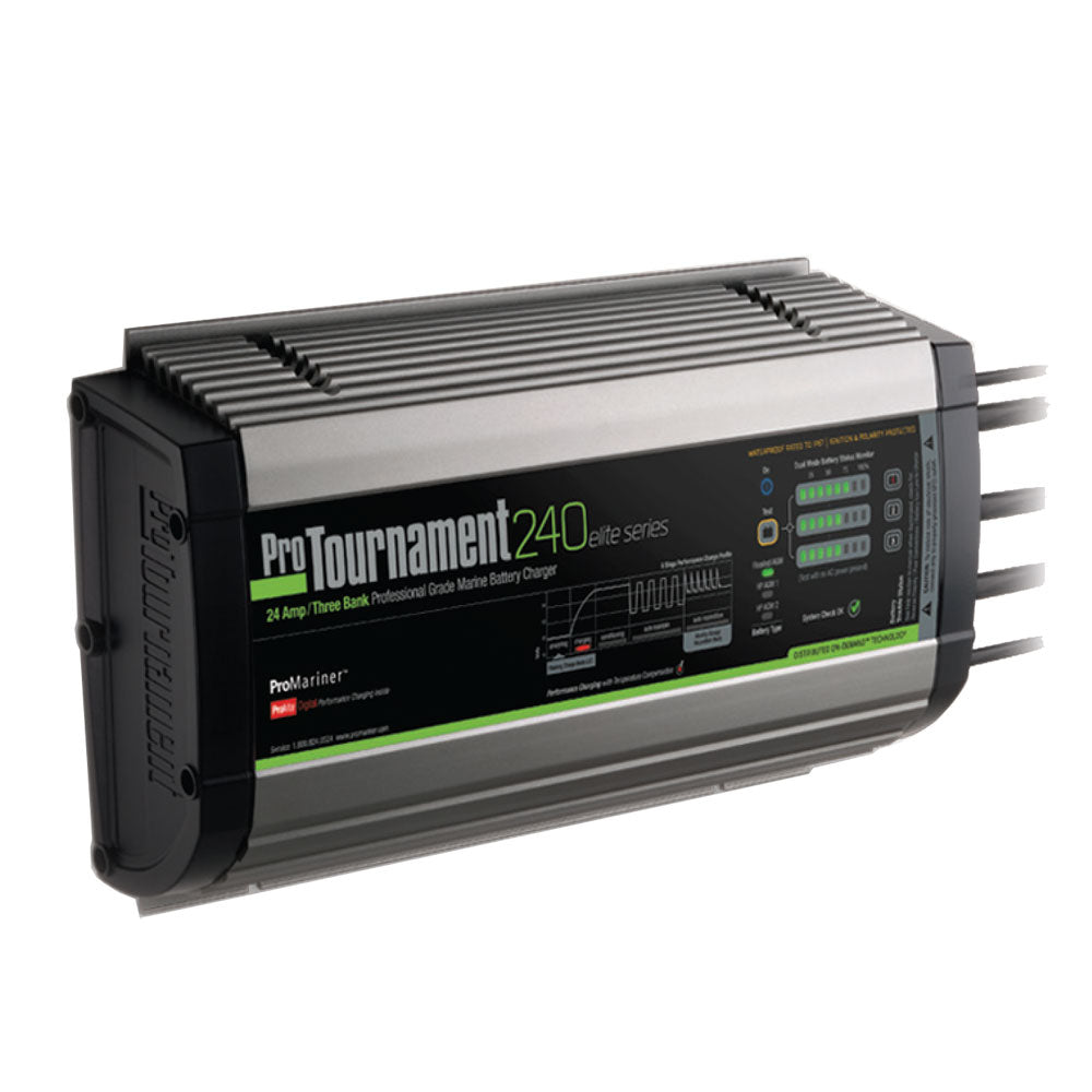 ProMariner ProTournament 240elite Triple Charger - 24 Amp, 3 Bank [52026] Brand_ProMariner Electrical Electrical | Battery Chargers MRP Rebates