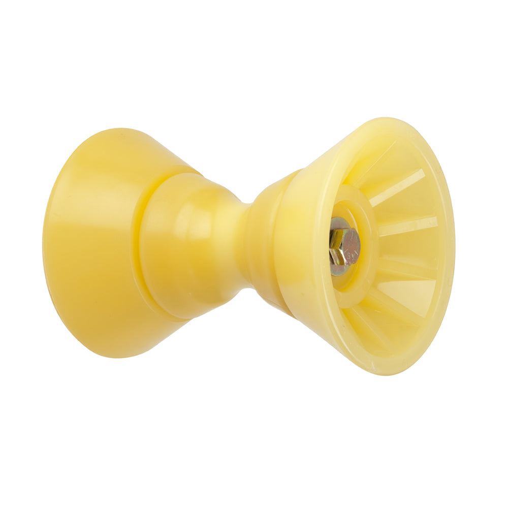 C.E. Smith 4" Bow Bell Roller Assembly - Yellow TPR [29301] Brand_C.E. Smith Trailering Trailering | Rollers & Brackets