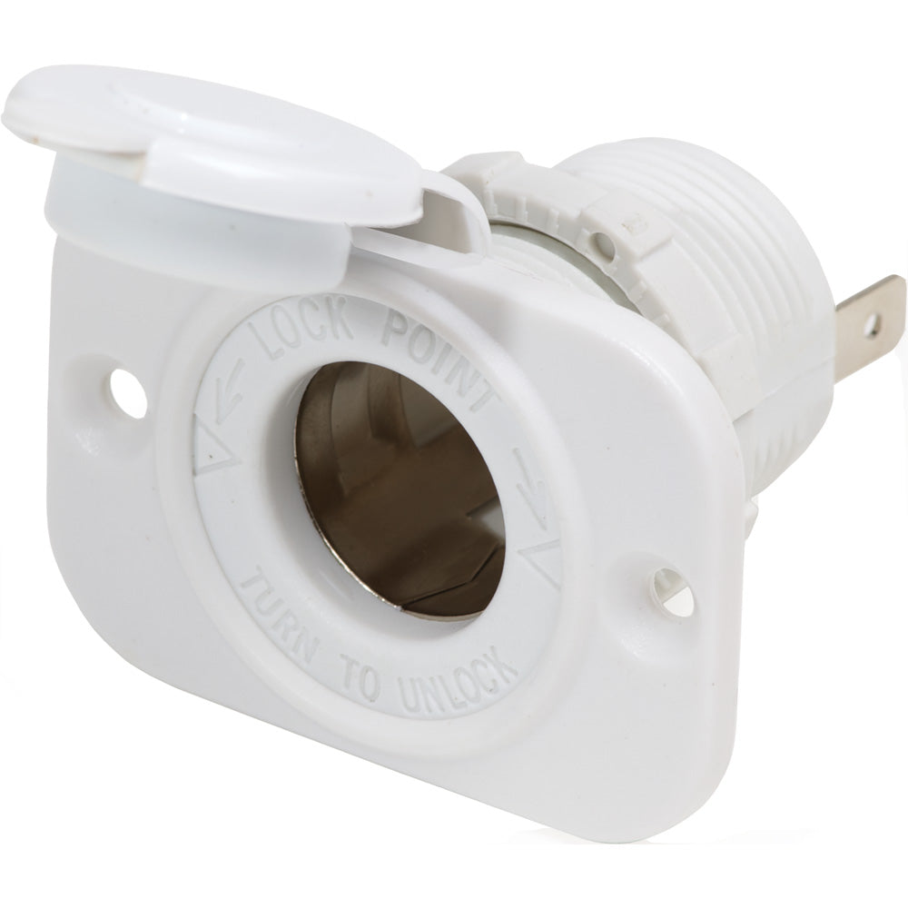 Blue Sea 12V Dash Socket - White [1011200] 1st Class Eligible Brand_Blue Sea Systems Electrical Electrical | Accessories