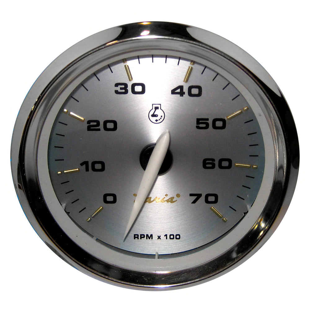 Faria Kronos 4" Tachometer - 7,000 RPM (Gas - All Outboards) [39005] Boat Outfitting Boat Outfitting | Gauges Brand_Faria Beede Instruments Clearance Marine Navigation & Instruments Marine Navigation & Instruments | Gauges Specials