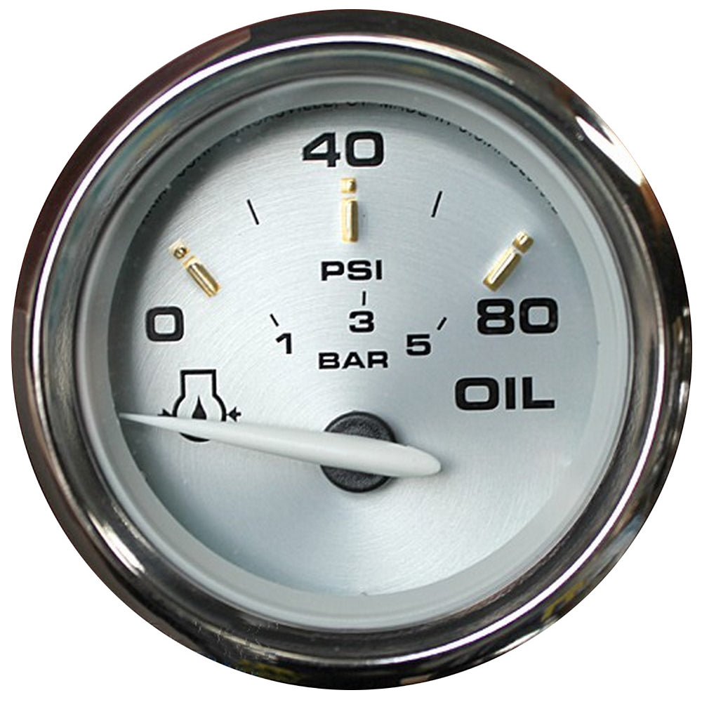 Faria Kronos 2" Oil Pressure Gauge - 80 PSI [19002] 1st Class Eligible Boat Outfitting Boat Outfitting | Gauges Brand_Faria Beede Instruments Marine Navigation & Instruments Marine Navigation & Instruments | Gauges
