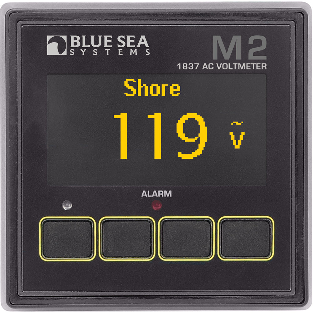 Blue Sea 1837 M2 AC Voltmeter [1837] 1st Class Eligible Brand_Blue Sea Systems Electrical Electrical | Meters & Monitoring