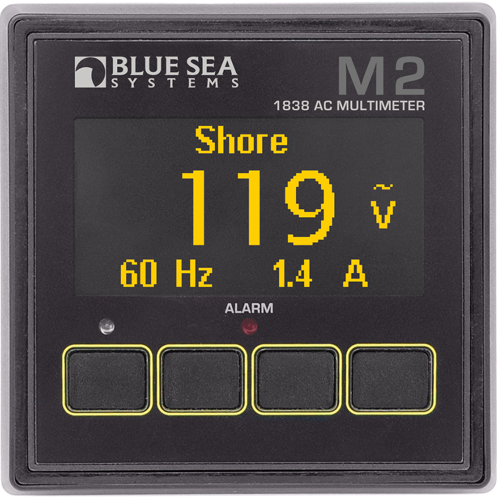 Blue Sea 1838 M2 AC Multimeter [1838] 1st Class Eligible Brand_Blue Sea Systems Electrical Electrical | Meters & Monitoring