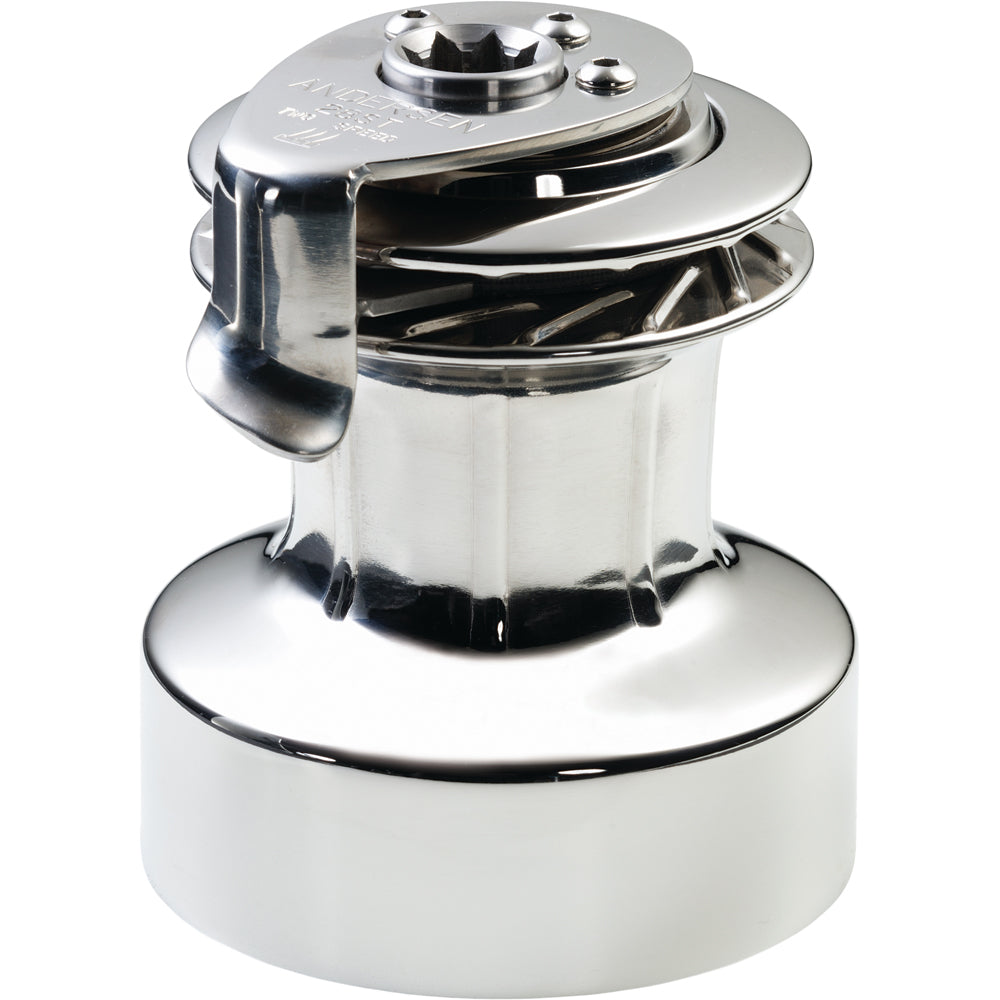 ANDERSEN 28 ST FS - 2-Speed Self-Tailing Manual Winch - Full Stainless Steel [RA2028010000] Brand_ANDERSEN MAP Sailing Sailing | Winches
