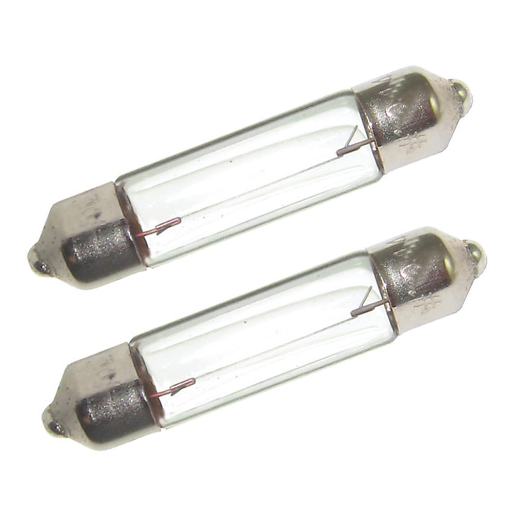 Perko Double Ended Festoon Bulbs - 12V, 10W, .74A - Pair [0070DP0CLR] 1st Class Eligible Brand_Perko Lighting Lighting | Bulbs