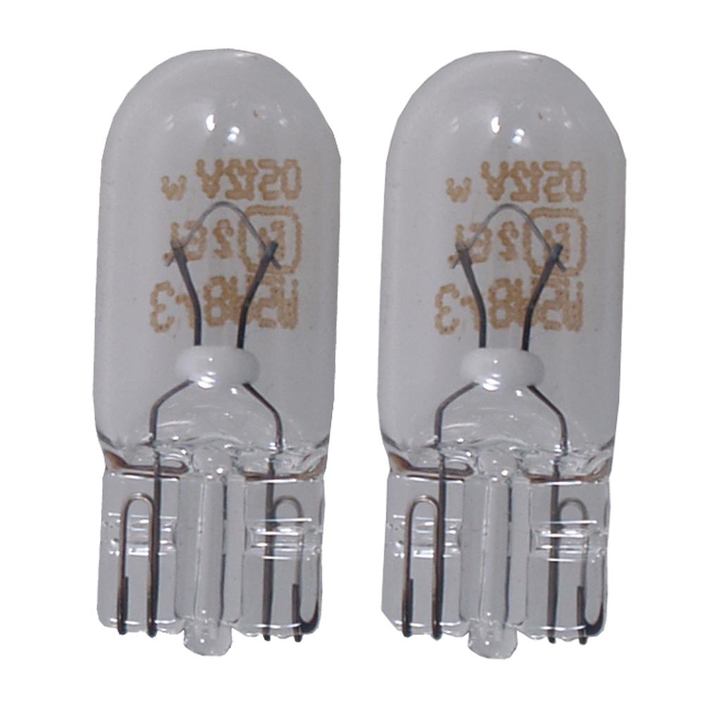 Perko Wedge Base Bulb - 12V, 5W, .35A - Pair [0338DP1CLR] 1st Class Eligible Brand_Perko Lighting Lighting | Bulbs