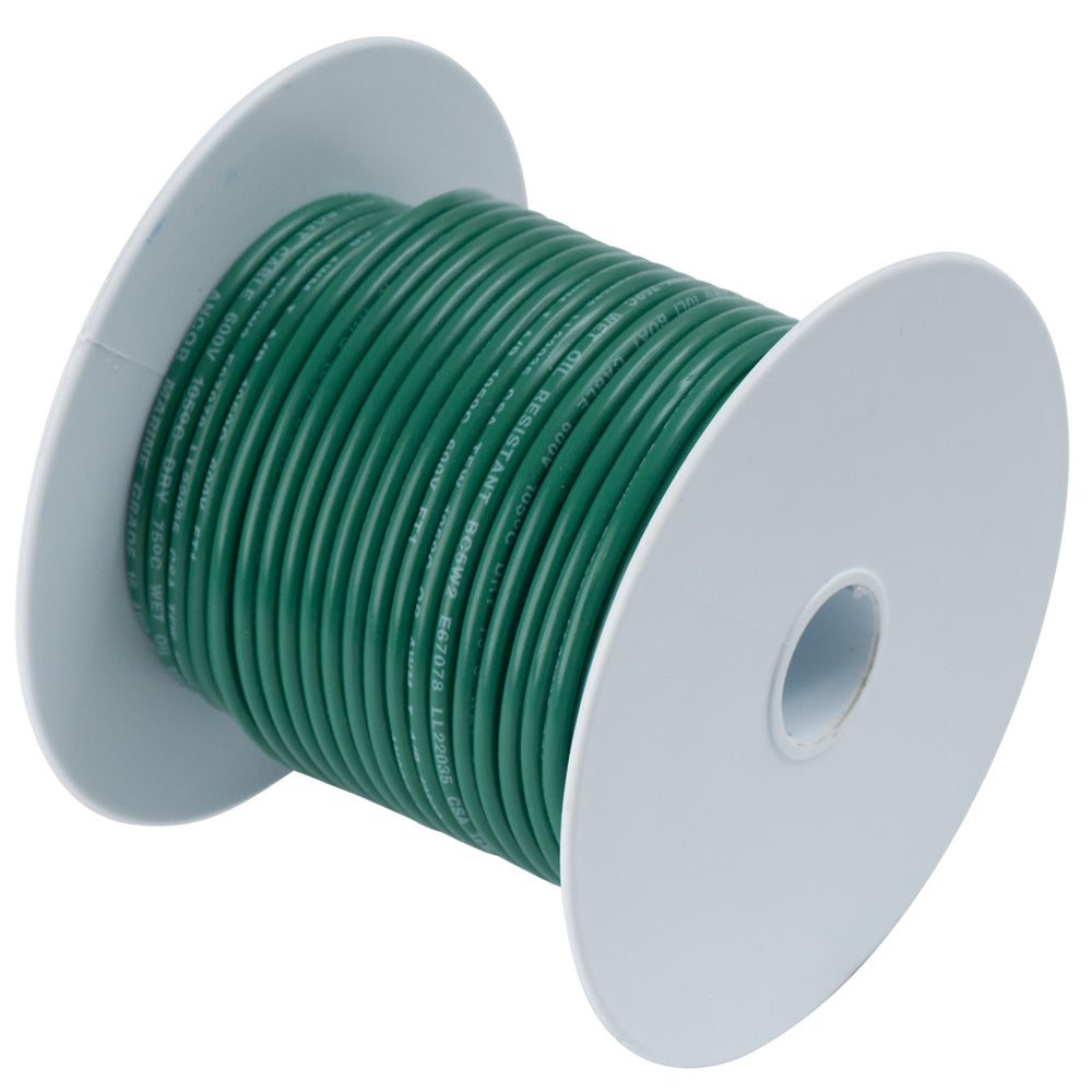 Ancor Green 16 AWG Tinned Copper Wire - 100' [102310] Brand_Ancor Electrical Electrical | Wire
