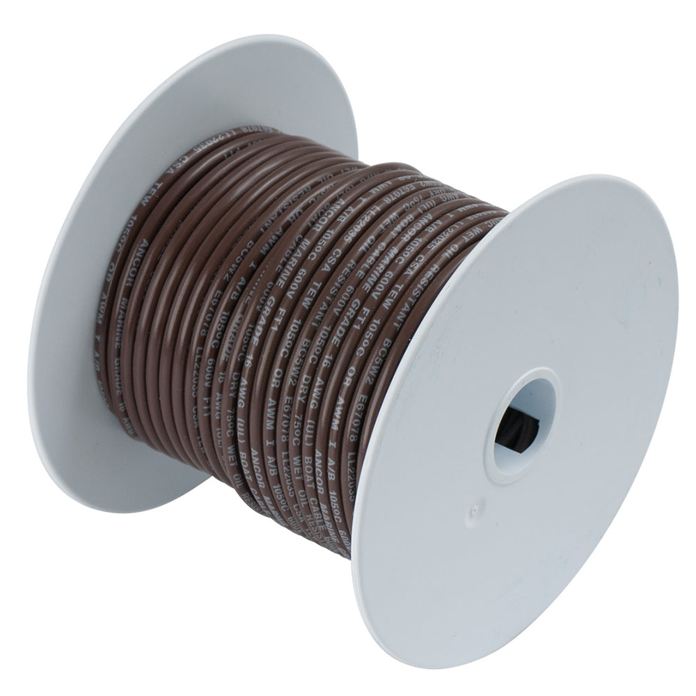 Ancor Brown 12 AWG Tinned Copper Wire - 100' [106210] Brand_Ancor Electrical Electrical | Wire