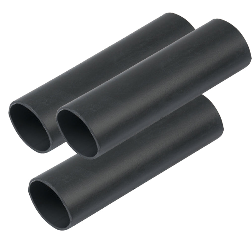 Ancor Heavy Wall Heat Shrink Tubing - 3/4" x 3" - 3-Pack - Black [326103] 1st Class Eligible Brand_Ancor Electrical Electrical | Wire Management