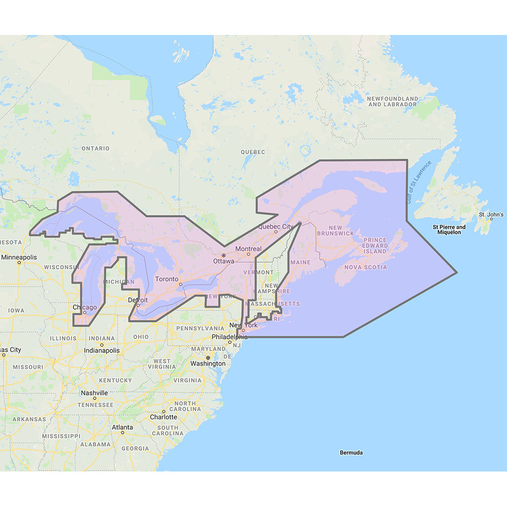 Furuno Great Lakes Maritimes Vector Charts - 3D Data Standard Resolution Satellite Photos - Unlock Code [MM3-VNA-026] Brand_Furuno Cartography Cartography | Furuno