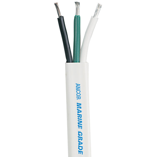 Ancor White Triplex Cable - 8/3 AWG - Flat - 100' [130910] Brand_Ancor Electrical Electrical | Wire