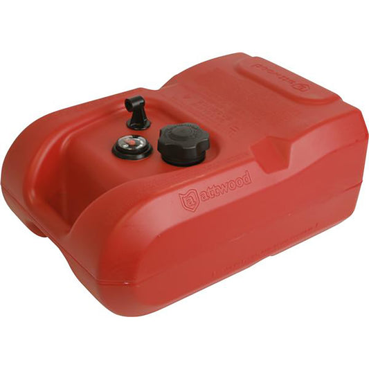 Attwood Portable Fuel Tank - 6 Gallon w/Gauge [8806LPG2] Boat Outfitting Boat Outfitting | Fuel Systems Brand_Attwood Marine