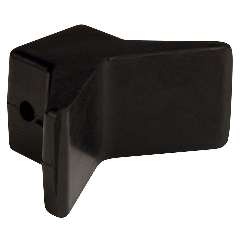 C.E. Smith Bow Y-Stop - 3" x 3" - Black Natural Rubber [29551] Brand_C.E. Smith Trailering Trailering | Rollers & Brackets