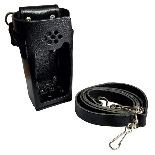 Standard Horizon Leather Case w/Belt Loop Shoulder Strap [SHC-18] 1st Class Eligible Brand_Standard Horizon Communication Communication | Accessories