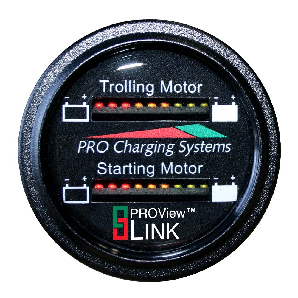 Dual Pro Battery Fuel Gauge - Marine Dual Read Battery Monitor - 12V/36V System - 15 Battery Cable [BFGWOM1536V/12V] Brand_Dual Pro Electrical Electrical | Meters & Monitoring