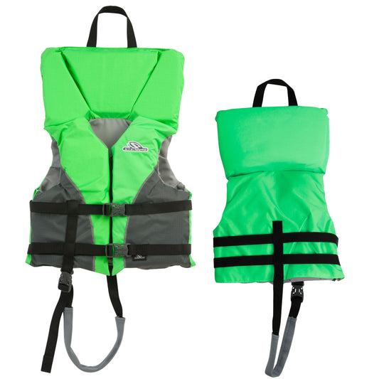Stearns Youth Heads-Up Life Jacket - 50-90lbs - Green [2000032674] Brand_Stearns Marine Safety Marine Safety | Personal Flotation Devices Paddlesports Paddlesports | Life Vests Watersports Watersports | Life Vests
