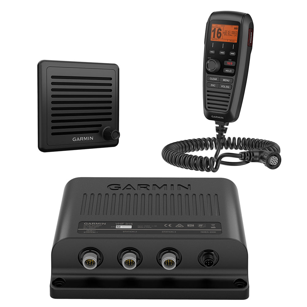 Garmin VHF 315 Marine Radio [010-02047-00] Brand_Garmin Communication Communication | VHF - Fixed Mount