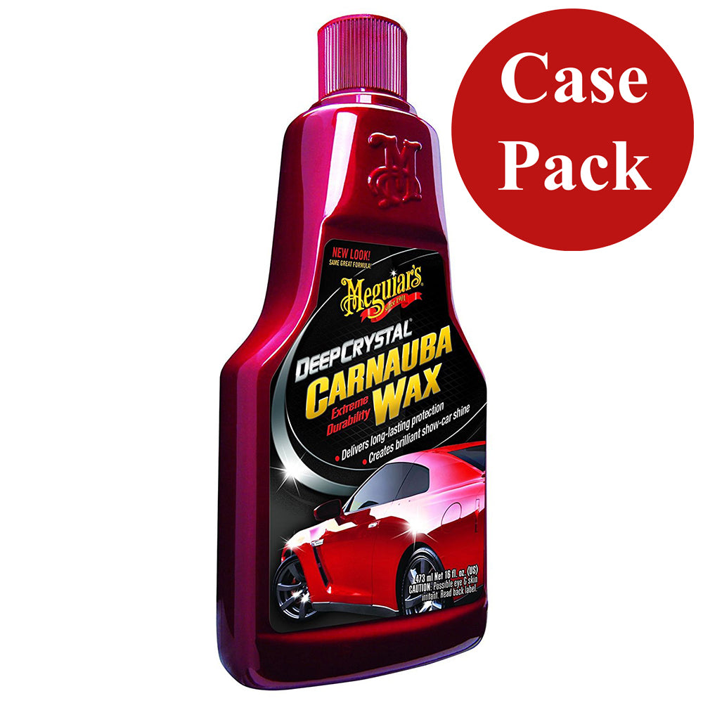 Meguiars Deep Crystal Carnauba Wax - 16oz *Case of 6* [A2216CASE] Boat Outfitting Boat Outfitting | Cleaning Brand_Meguiar's