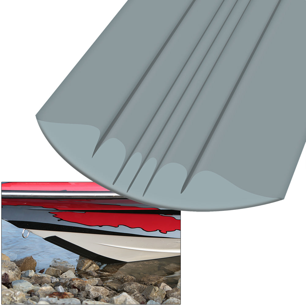 Megaware KeelGuard - 4 - Light Gray [20604] Boat Outfitting Boat Outfitting | Hull Protection Brand_Megaware MRP