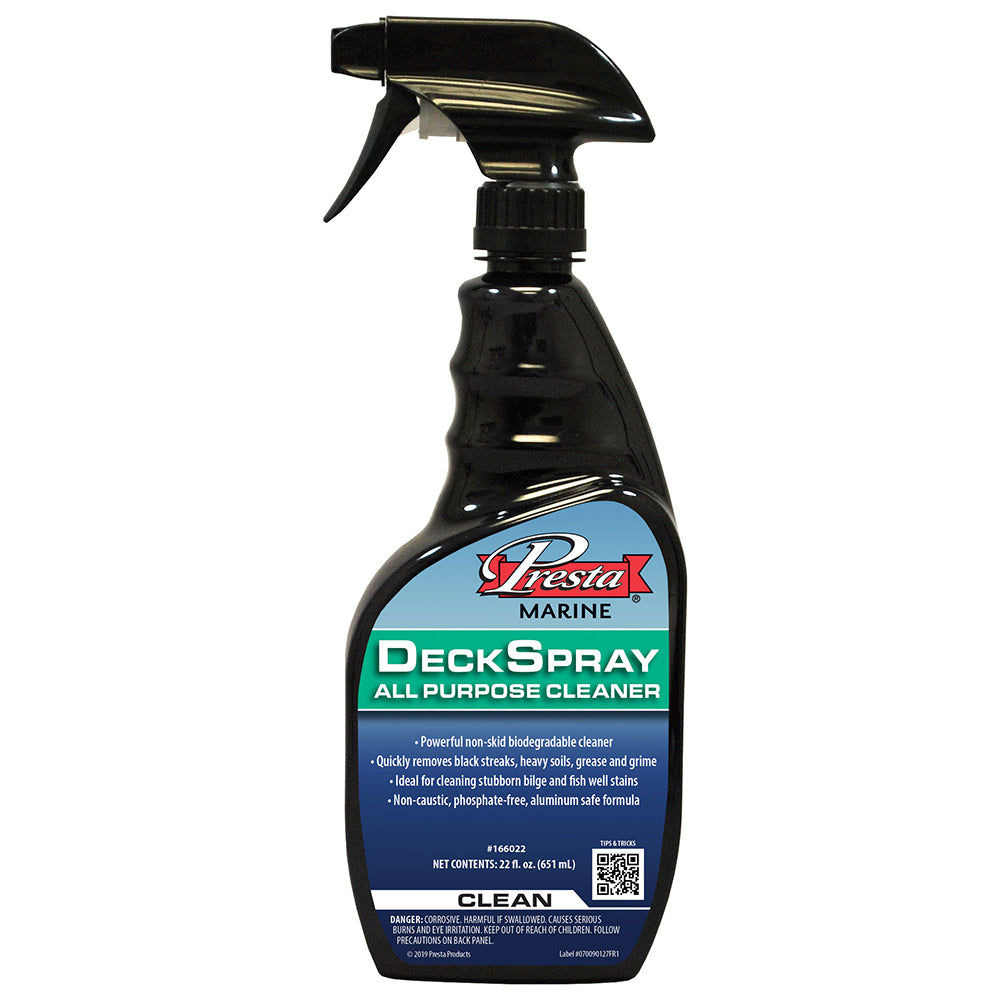 Presta DeckSpray All Purpose Cleaner - 22oz Spray [166022] Boat Outfitting Boat Outfitting | Cleaning Brand_Presta MAP