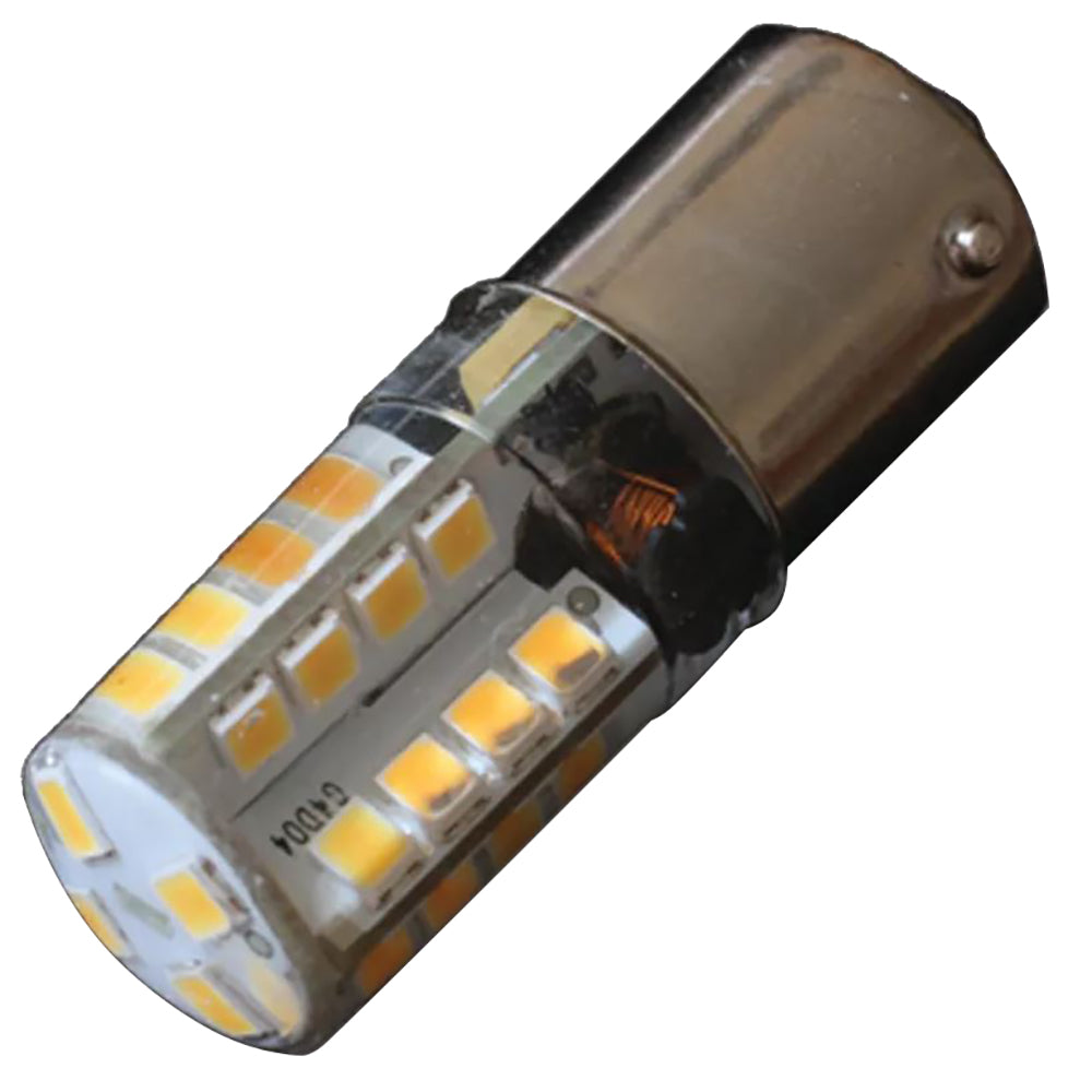 Lunasea BA15S Silicone Encapsulated LED Light Bulb - 10-30VDC - 190 Lumen - Warm White [LLB-22KW-21-00] 1st Class Eligible Brand_Lunasea Lighting Lighting Lighting | Bulbs