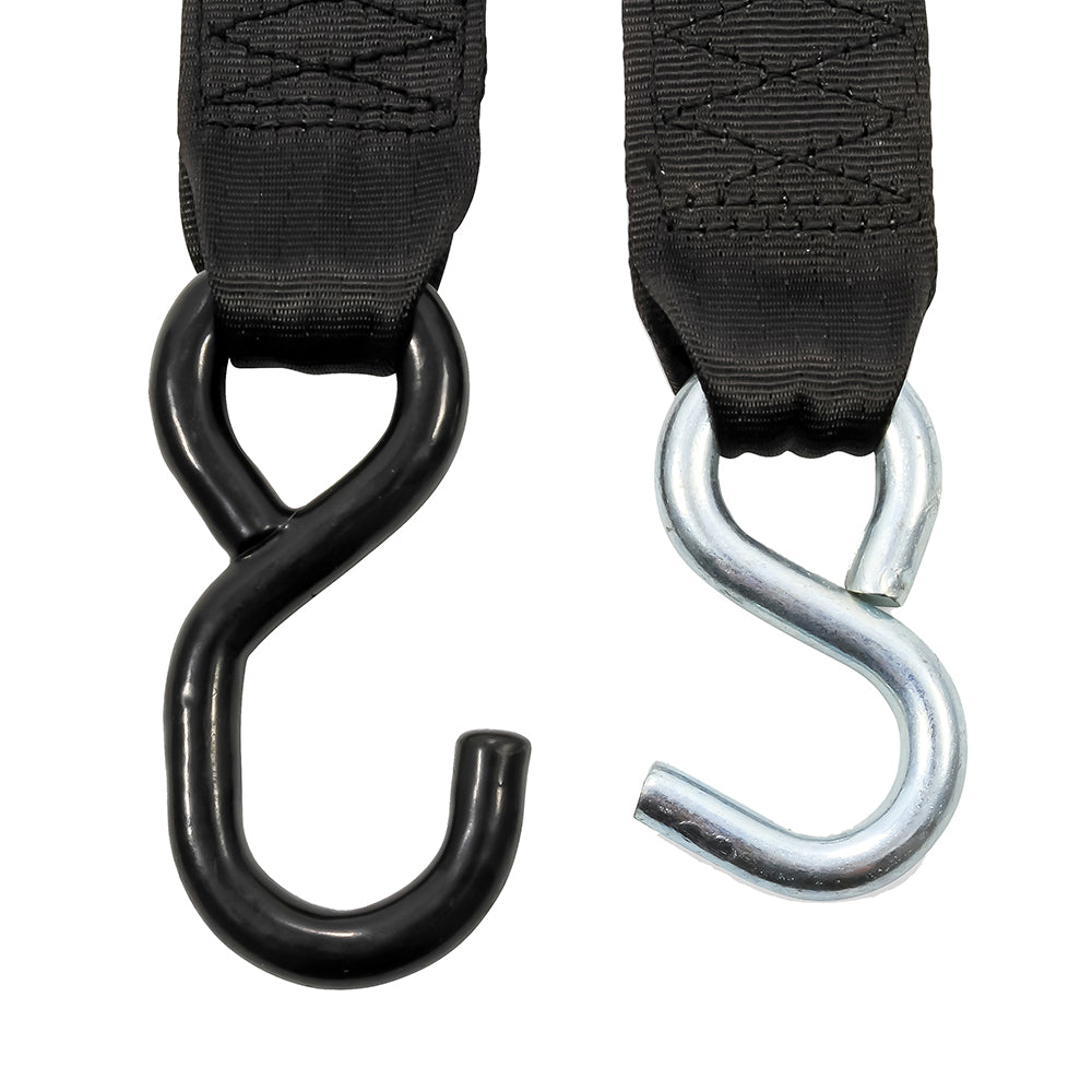 Camco Retractable Tie Down Straps - 2" Width 6 Dual Hooks [50031] Automotive/RV Automotive/RV | Accessories Brand_Camco Trailering Trailering | Tie-Downs