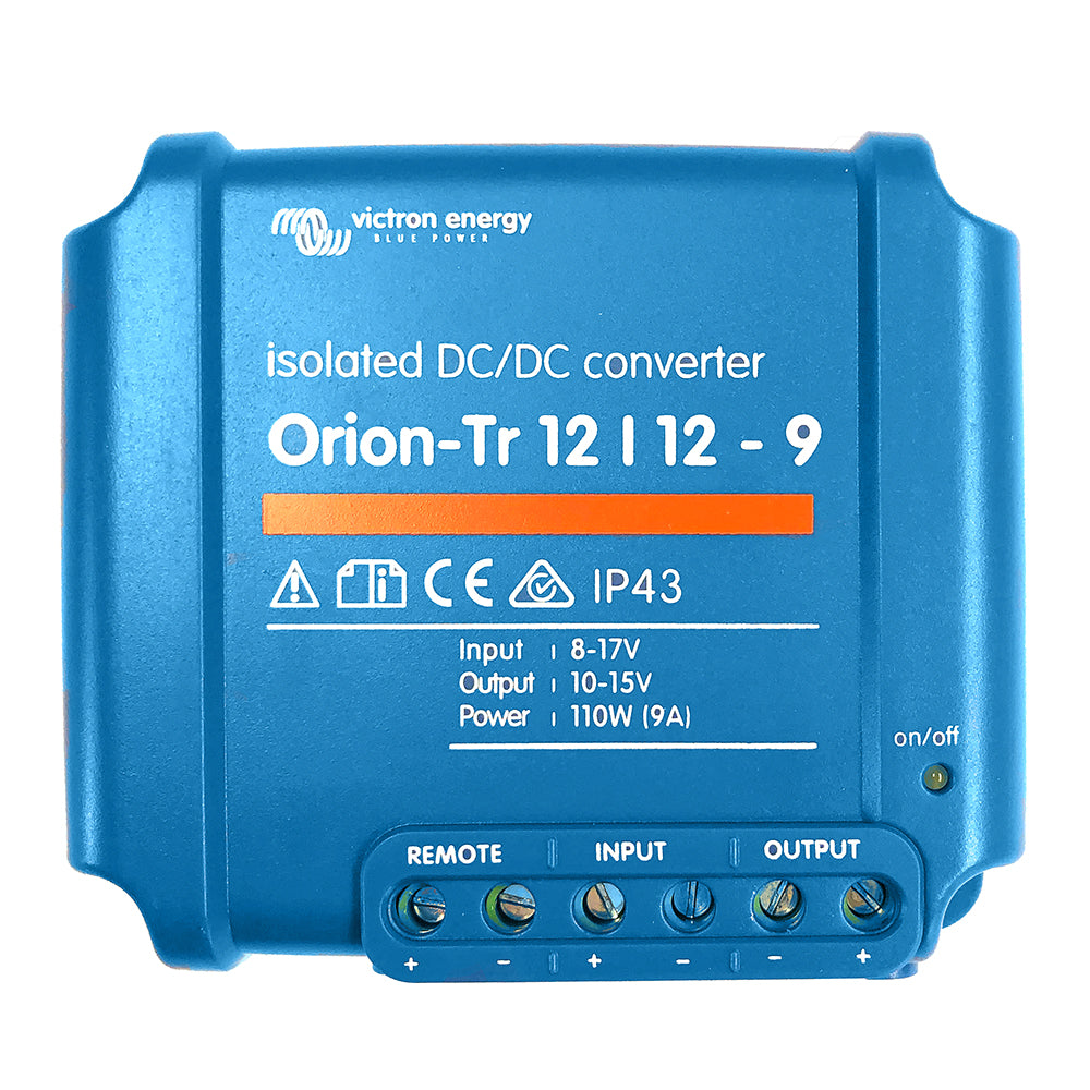 Victron Orion-TR DC-DC Converter - 12 VDC to 12 VDC - 9AMP Isolated [ORI121210110R] Brand_Victron Energy Electrical Electrical | Battery Management Electrical | DC to DC Converters MRP Restricted From 3rd Party Platforms