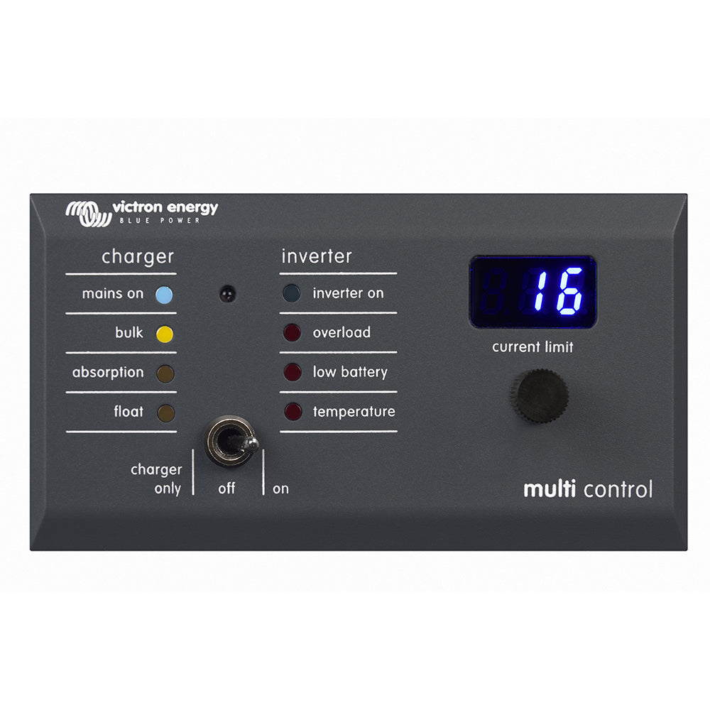 Victron Digital Multi Control 200/200A GX [DMC000200010R] 1st Class Eligible Brand_Victron Energy Electrical Electrical | Accessories Electrical | Battery Chargers Electrical | Inverters Electrical | Meters & Monitoring MRP Restricted From 3rd Party Platforms