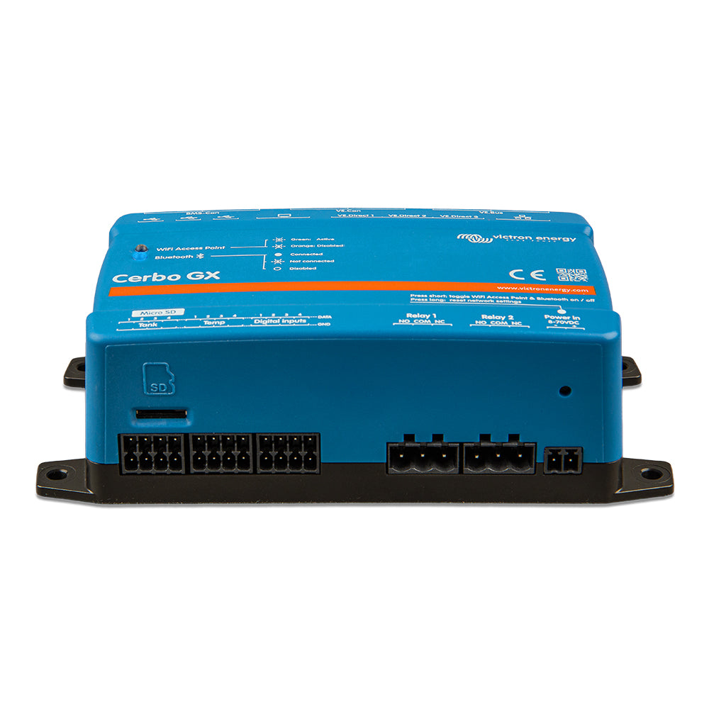 Victron Cerbo GX Communications Center w/ BMS-CAN Port, Tank Level Inputs, Digital Inputs, and Temperature Sense [BPP900450100] Brand_Victron Energy Electrical Electrical | Accessories Electrical | Meters & Monitoring MRP Restricted From 3rd Party Platforms