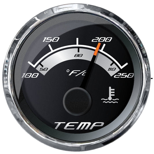 Faria Platinum 2" Water Temp Gauge (100-250F) [22017] 1st Class Eligible Boat Outfitting Boat Outfitting | Gauges Brand_Faria Beede Instruments Marine Navigation & Instruments Marine Navigation & Instruments | Gauges