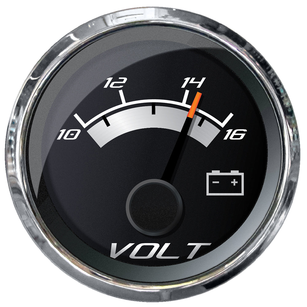 Faria Platinum 2" Voltmeter (10-16 VDC) [22022] 1st Class Eligible Boat Outfitting Boat Outfitting | Gauges Brand_Faria Beede Instruments Marine Navigation & Instruments Marine Navigation & Instruments | Gauges