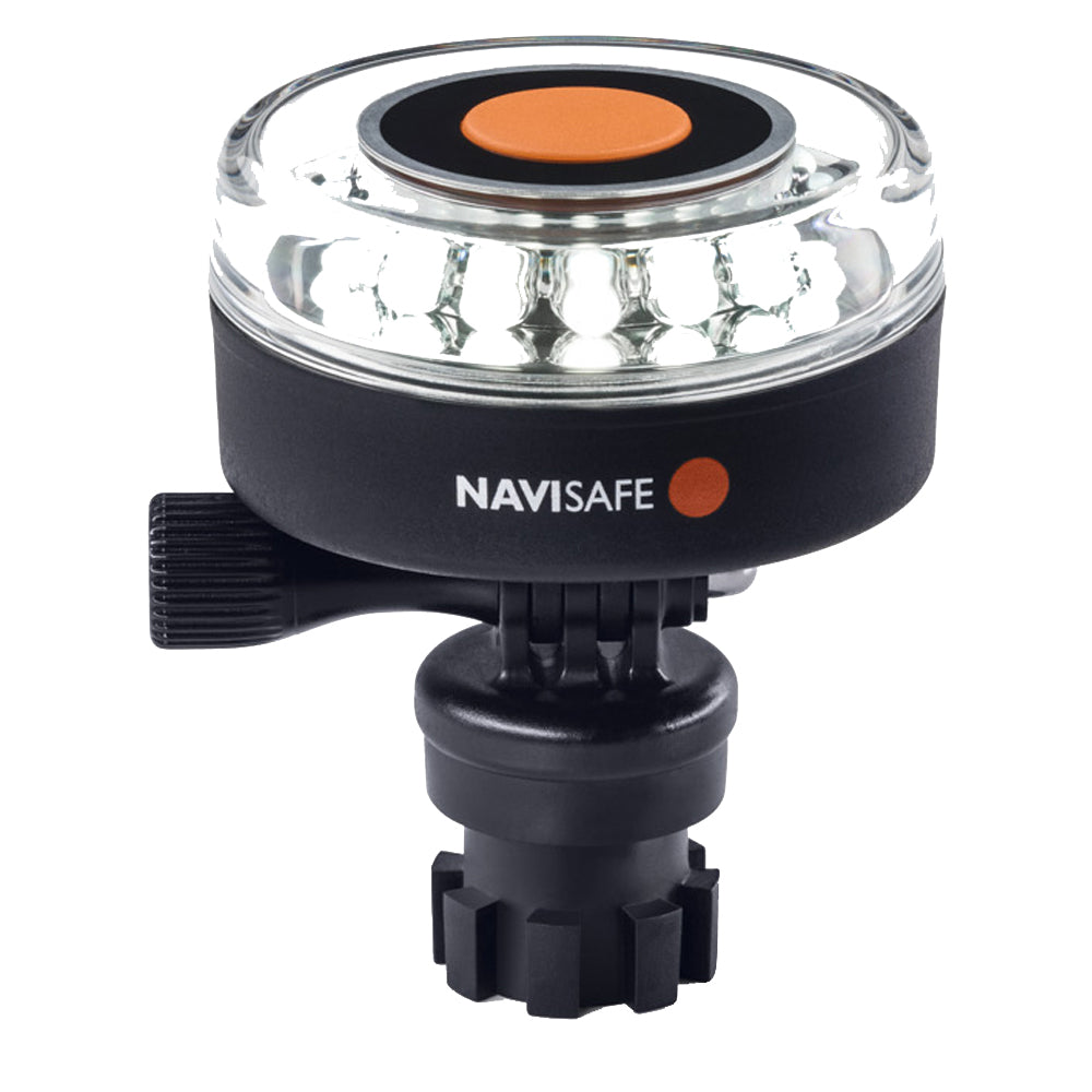 Navisafe Navilight All-White 5 Mode 360 2NM w/Navimount Base [040-1] 1st Class Eligible Brand_Navisafe Lighting Lighting | Navigation Lights Paddlesports Paddlesports | Navigation Lights