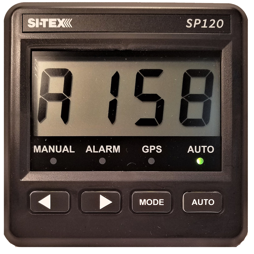 SI-TEX SP-120 System w/Rudder Feedback 9CI Pump [SP120RF-2] Brand_SI-TEX Clearance Marine Navigation & Instruments Marine Navigation & Instruments | Autopilots Specials