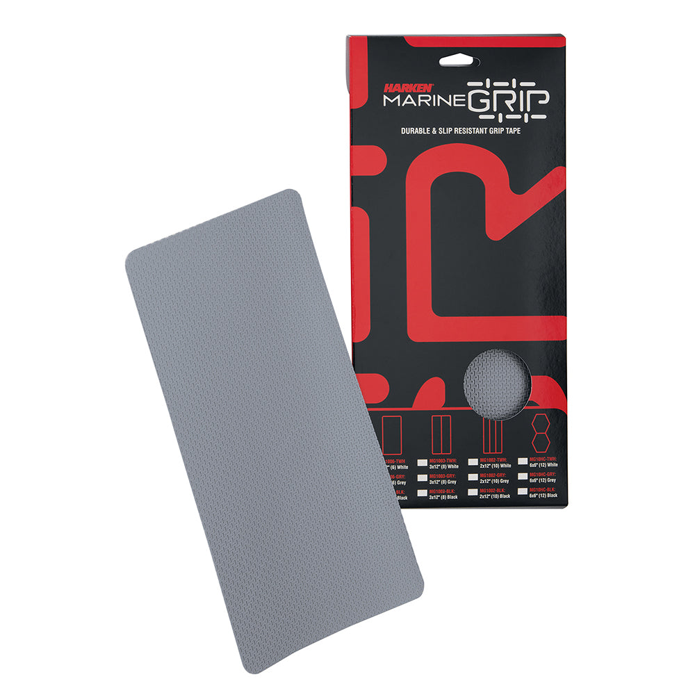 Harken Marine Grip Tape - 6 x 12" - Grey - 6 Pieces [MG1006-GRY] Boat Outfitting Boat Outfitting | Accessories Boat Outfitting | Deck / Galley Brand_Harken Camping Camping | Accessories MAP Paddlesports Paddlesports | Accessories Sailing Sailing | Accessories Watersports Watersports | Accessories