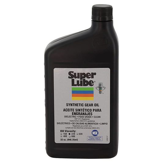 Super Lube Synthetic Gear Oil IOS 220 - 1qt [54200] Boat Outfitting Boat Outfitting | Cleaning Brand_Super Lube MAP Winterizing Winterizing | Cleaning