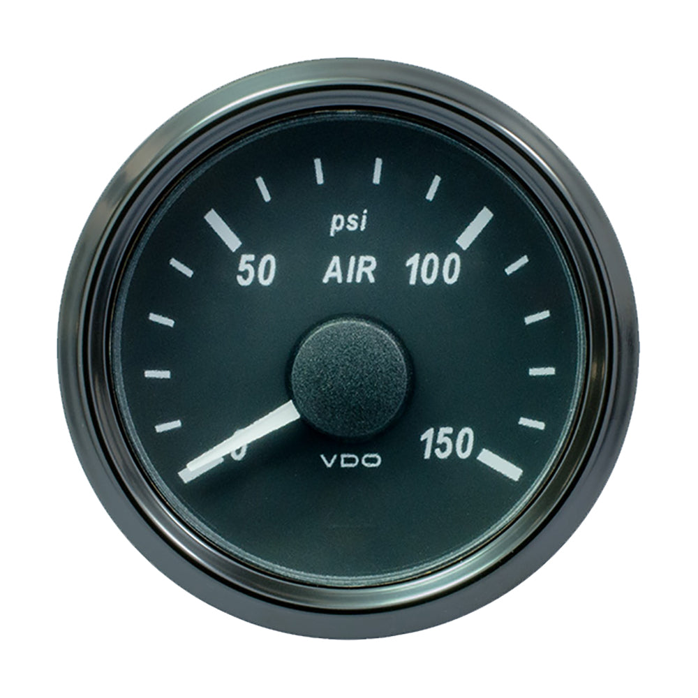 VDO SingleViu 52mm (2-1/16") Air Pressure Gauge - 150 PSI - 0-180 Ohm [A2C3833440030] 1st Class Eligible Boat Outfitting Boat Outfitting | Gauges Brand_VDO Marine Navigation & Instruments Marine Navigation & Instruments | Gauges