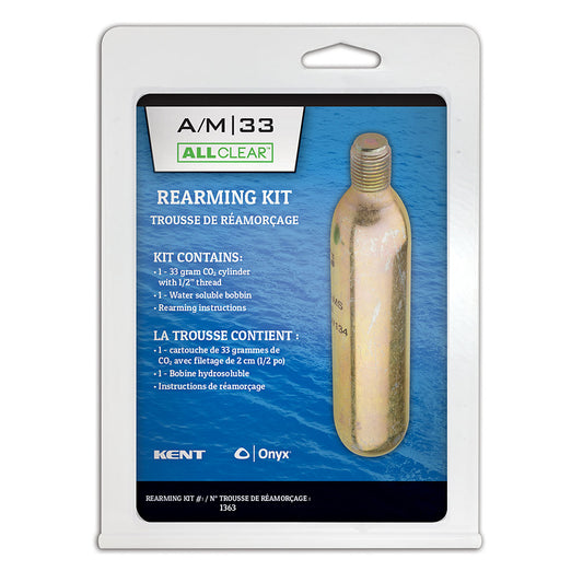 Onyx Rearming Kit f/33 Gram A/M All Clear Vests [136300-701-999-19] Brand_Onyx Outdoor Hazmat Marine Safety Marine Safety | Accessories