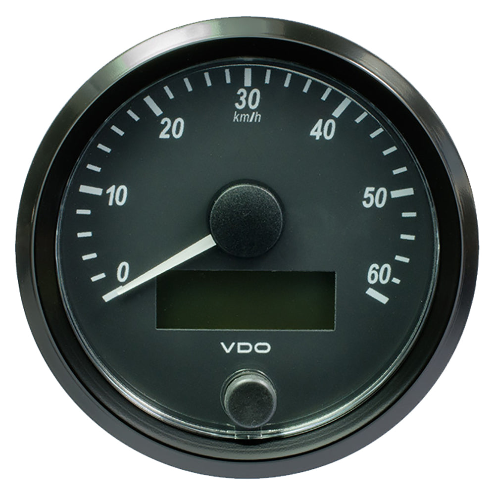 VDP SingleViu 80mm (3-1/8") Speedometer - 60 KM/H [A2C3832890030] Boat Outfitting Boat Outfitting | Gauges Brand_VDO Marine Navigation & Instruments Marine Navigation & Instruments | Gauges