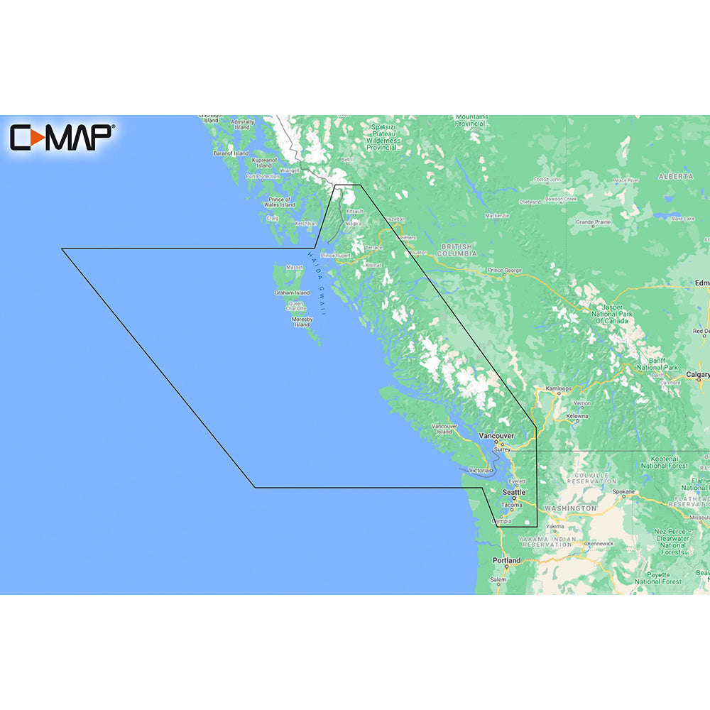C-MAP M-NA-Y207-MS Columbia Puget Sound REVEAL Coastal Chart [M-NA-Y207-MS] 1st Class Eligible Brand_C-MAP Cartography Cartography | C-Map Reveal MRP Rebates Restricted From 3rd Party Platforms