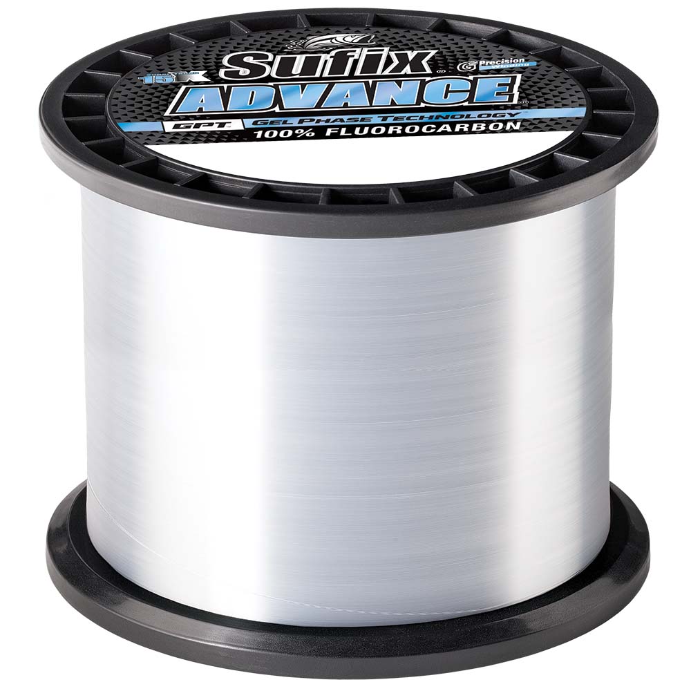 Sufix Advance Fluorocarbon - 10lb - Clear - 1200 yds [679-1010C] Brand_Sufix Hunting & Fishing Hunting & Fishing | Lines & Leaders